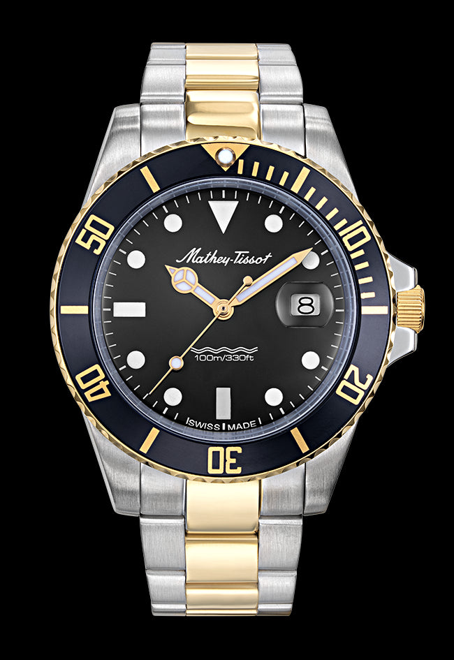 Mathy Vintage Quartz 42 mm H901BN