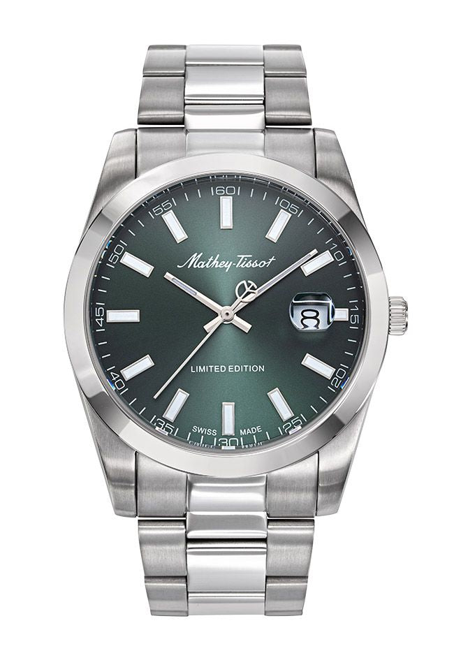 ساعة Mathy Sunray H451VE أخضر - 40 مم